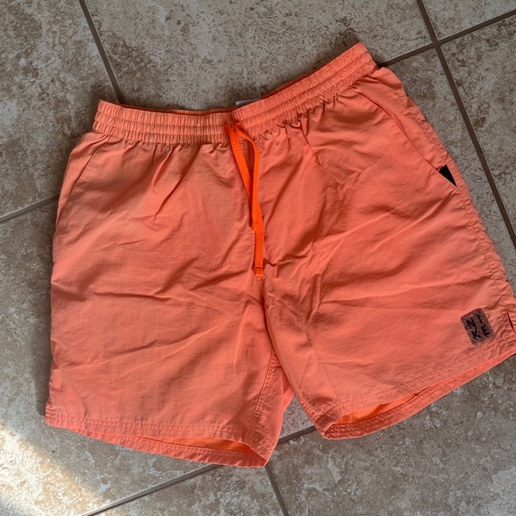 Nike Orange Swim Shorts - Picture 1 of 4